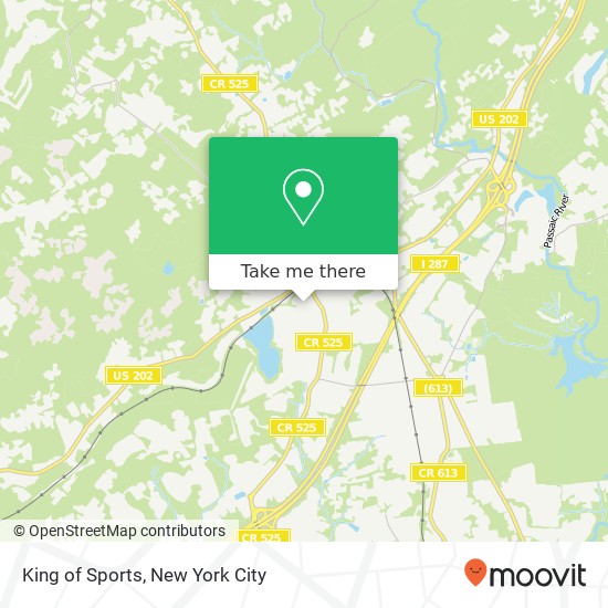 King of Sports map