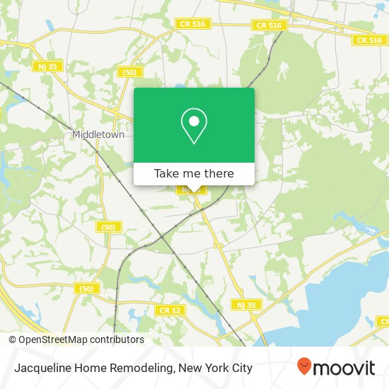 Jacqueline Home Remodeling map
