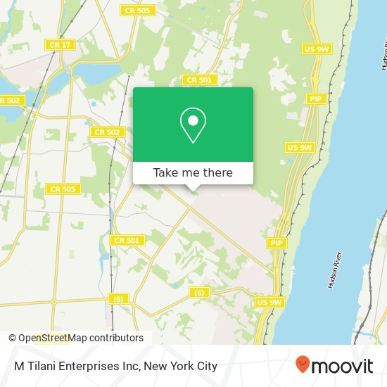 Mapa de M Tilani Enterprises Inc