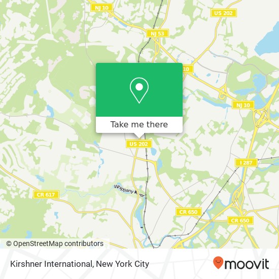 Mapa de Kirshner International