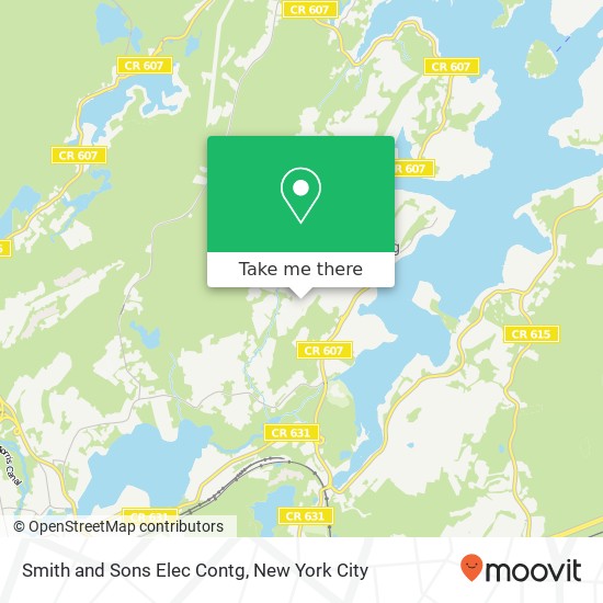 Smith and Sons Elec Contg map