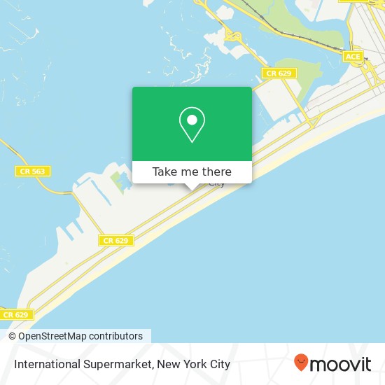 Mapa de International Supermarket