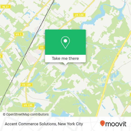 Accent Commerce Solutions map