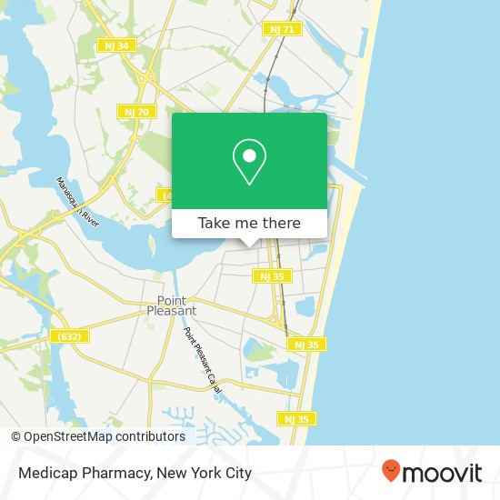 Medicap Pharmacy map