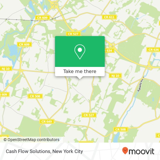 Cash Flow Solutions map