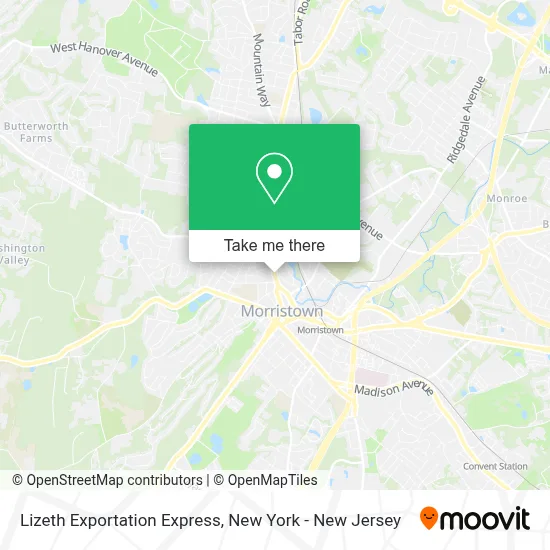 Lizeth Exportation Express map