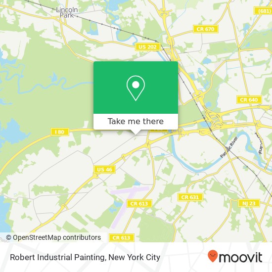 Robert Industrial Painting map