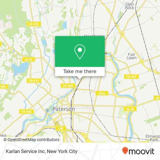 Karlan Service Inc map