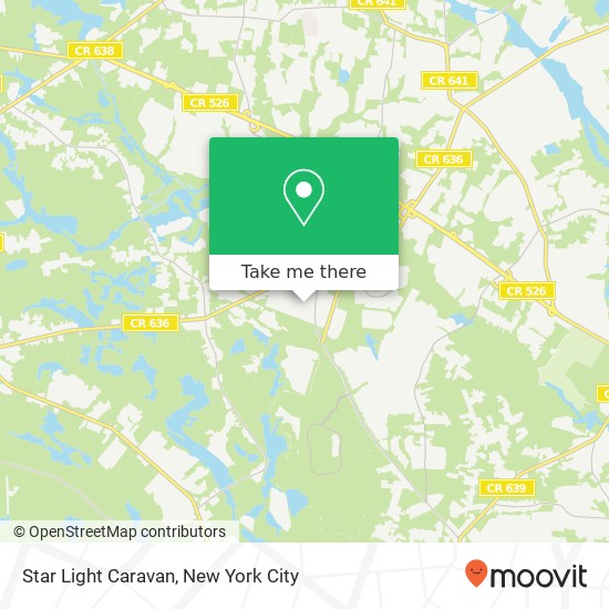 Star Light Caravan map