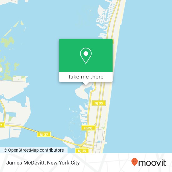 James McDevitt map