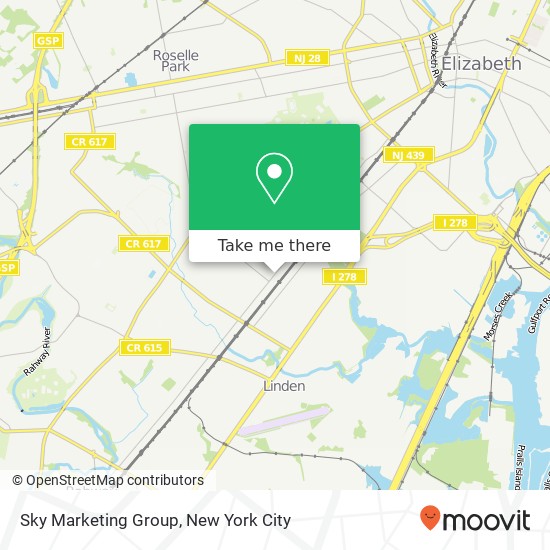 Mapa de Sky Marketing Group