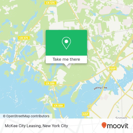 McKee City Leasing map