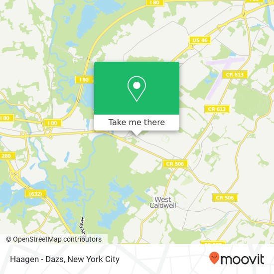 Haagen - Dazs map