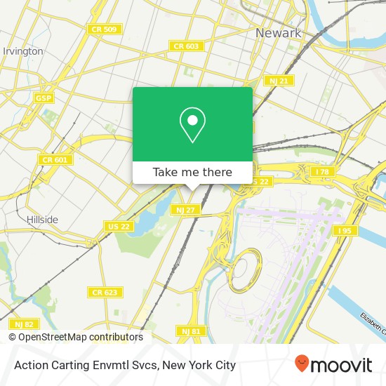 Mapa de Action Carting Envmtl Svcs