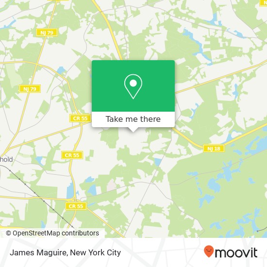 James Maguire map