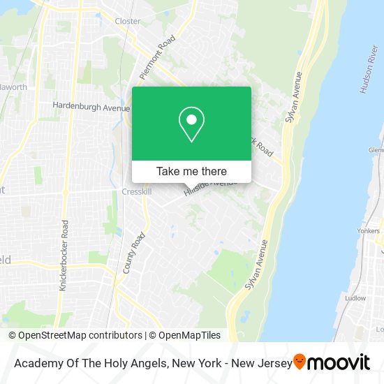 Mapa de Academy Of The Holy Angels