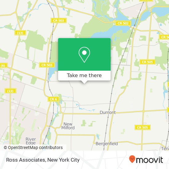 Ross Associates map