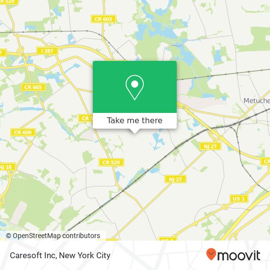 Caresoft Inc map