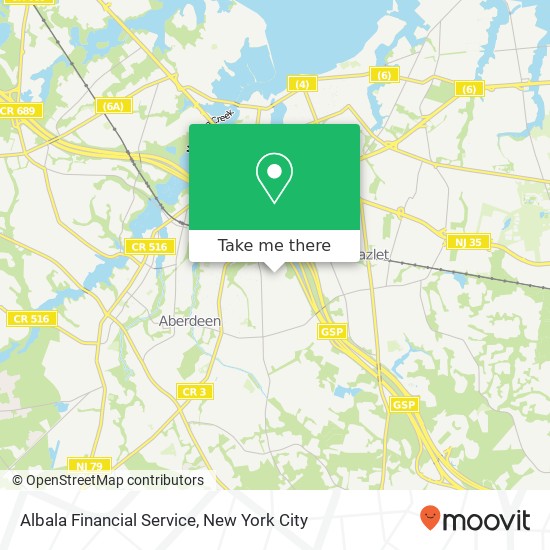 Albala Financial Service map