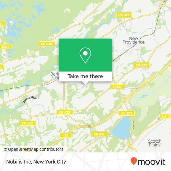 Nobilis Inc map