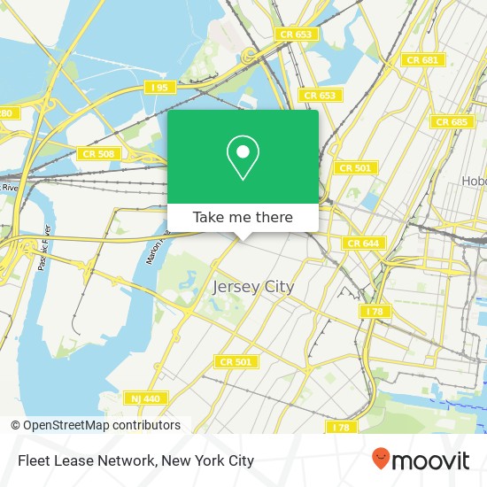 Fleet Lease Network map