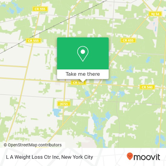 L A Weight Loss Ctr Inc map