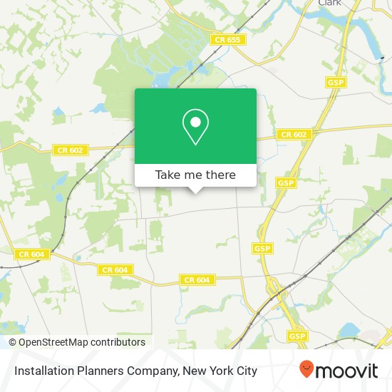 Mapa de Installation Planners Company