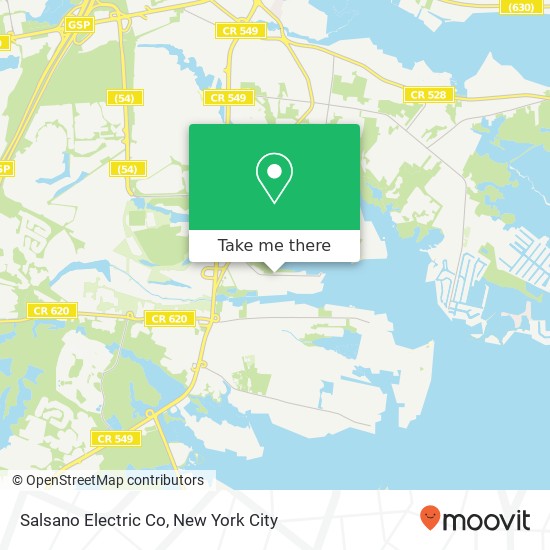 Mapa de Salsano Electric Co