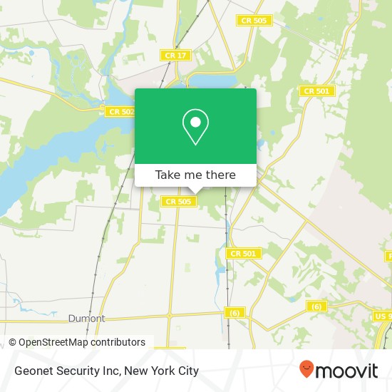 Geonet Security Inc map