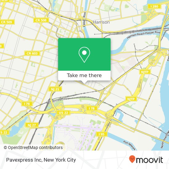 Pavexpress Inc map
