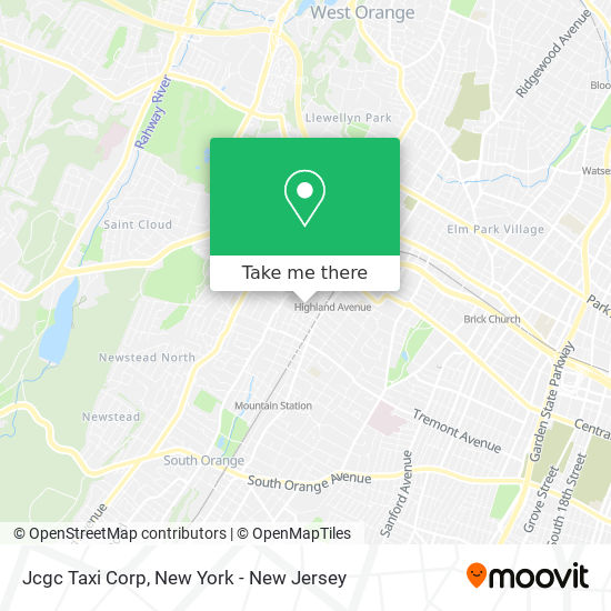 Jcgc Taxi Corp map