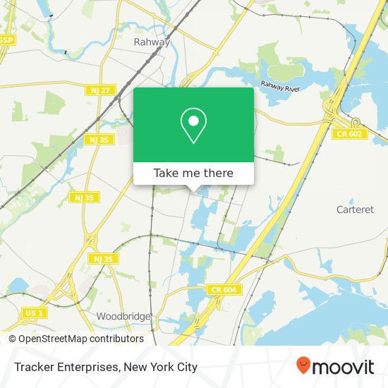 Tracker Enterprises map