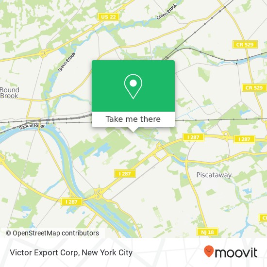 Victor Export Corp map