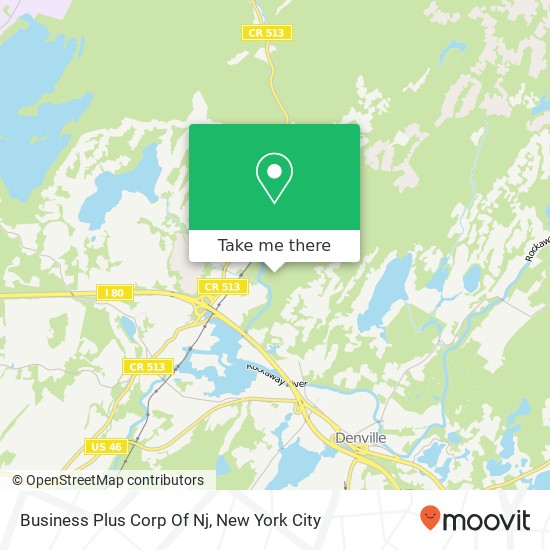 Business Plus Corp Of Nj map