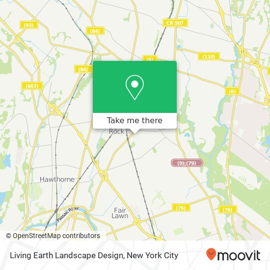 Mapa de Living Earth Landscape Design