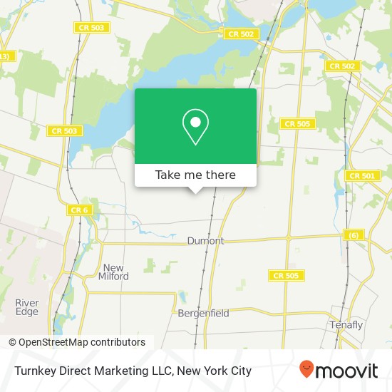 Mapa de Turnkey Direct Marketing LLC