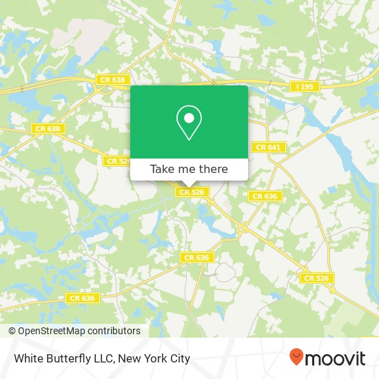 Mapa de White Butterfly LLC