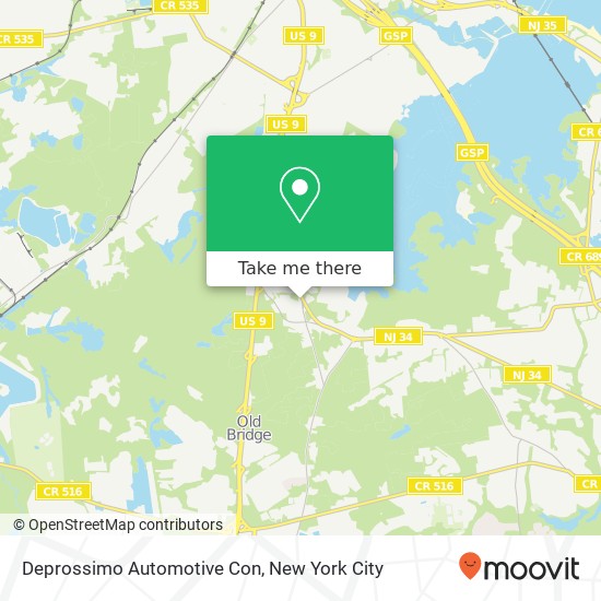 Deprossimo Automotive Con map