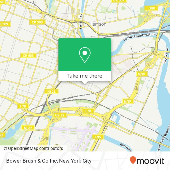 Mapa de Bower Brush & Co Inc