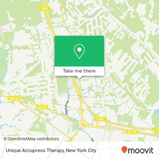 Mapa de Unique Accupress Therapy