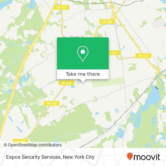 Espos Security Services map