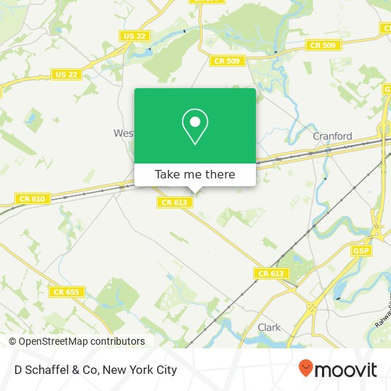 D Schaffel & Co map