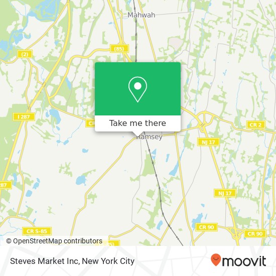 Mapa de Steves Market Inc