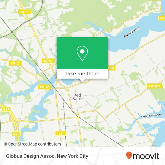 Globus Design Assoc map