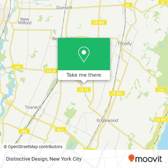 Distinctive Design map