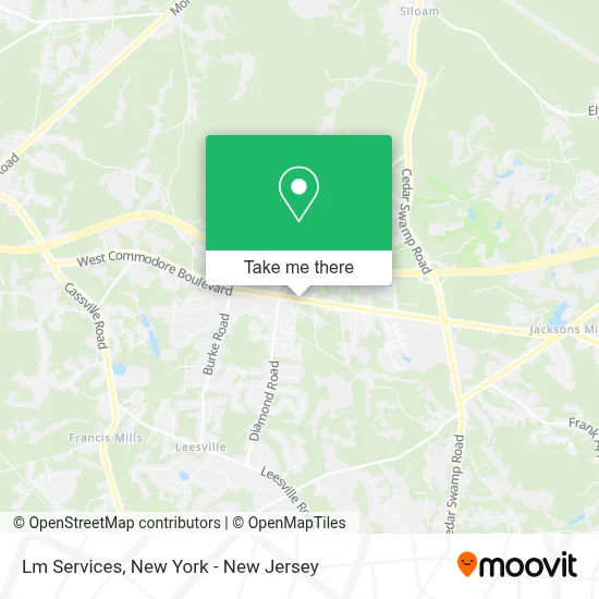 Lm Services map
