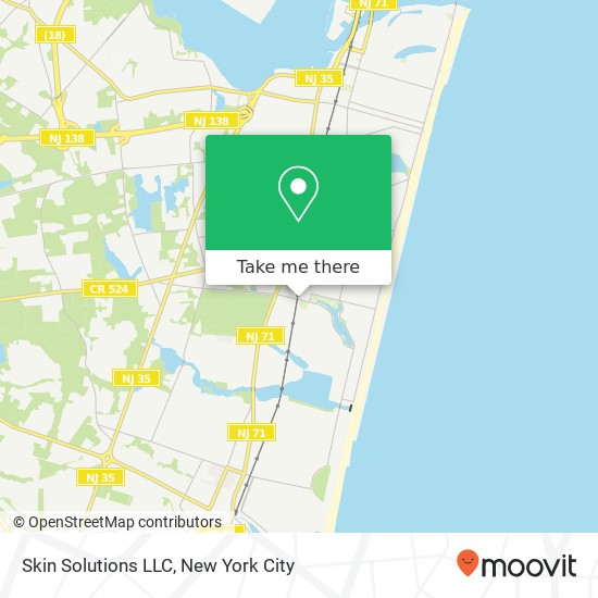 Skin Solutions LLC map