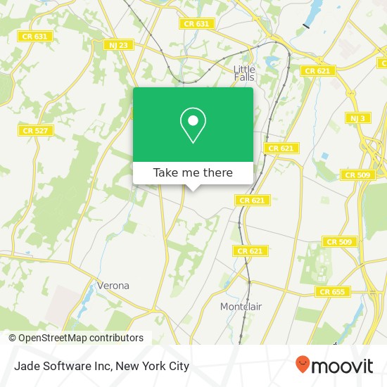 Mapa de Jade Software Inc