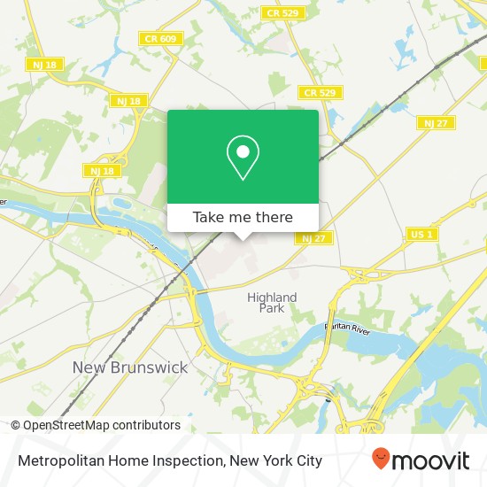 Metropolitan Home Inspection map