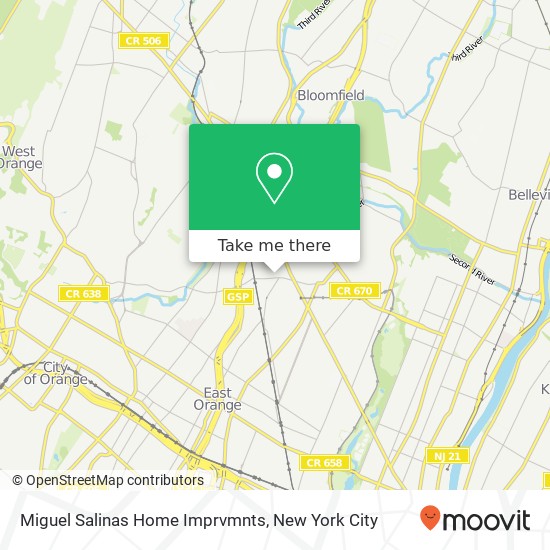 Mapa de Miguel Salinas Home Imprvmnts